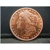 Image 1 : 1878 Copper Round .999 Morgan