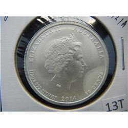 2014 .999 1/2 Oz. Silver Battle of the Coral Sea