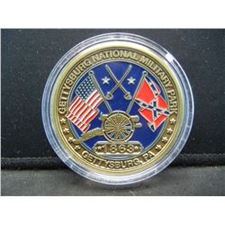 1863 Gettysburg National Military Park Medal