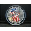 Image 1 : 1999 American Silver Eagle Colorized