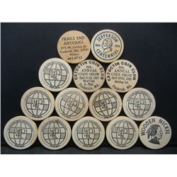 (14) Wooden Nickels