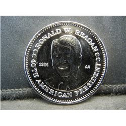 1984 Ronald Reagan 40th President Commemorative Medal.