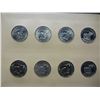 Image 5 : 1979-1981 Susan B Anthony Uncirculated 13 Coin Set, Includes 1979-S Type 2 and Proof Issues.