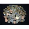 Image 1 : Mixed Group of Mostly Copper Foreign Coins.  Weighs 2.1 Pounds.