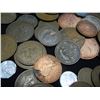 Image 3 : Mixed Group of Mostly Copper Foreign Coins.  Weighs 2.1 Pounds.