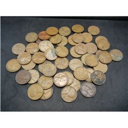 Lot of 50 1933 Lincoln Head Cents.