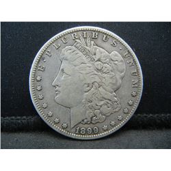 1899-S Semi-Key Date Morgan Silver Dollar.