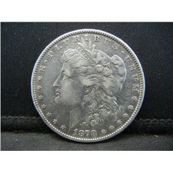 1878 Semi-Key Date Morgan Silver Dollar.