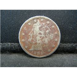 1883 V-Nickel, With Cents.