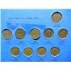 Image 4 : 1920-1972 Canadian Small Cents 58 Coin Set Housed in Whitman Folder.