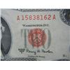 Image 2 : 1953-A Red Seal $2 United States Note.  Nice Crisp Note.  Serial # A15838162A