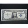 Image 1 : 1957-A $1 Blue Seal Silver Certificate.  Nice Crisp Note.  Serial # A84224084A