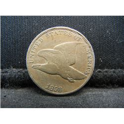 1858 Flying Eagle Cent.