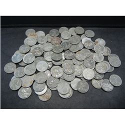 (100) STEEL WWII PENNIES