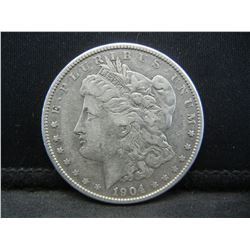 1904 SILVER (90%) MORGAN DOLLAR