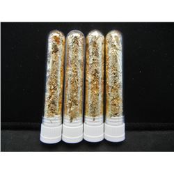 (4) Vials of Leaf Flakes