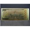 Image 2 : PRESIDENT TRUMP $1,000 BILL (GOLD FOIL NOTE)