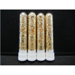 (4) Vials of Leaf Flakes