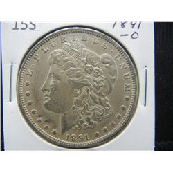 1891 O Morgan Dollar
