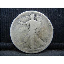 1917 S Walking Liberty Half Dollar