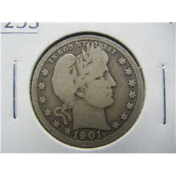 1901 Barber Quarter
