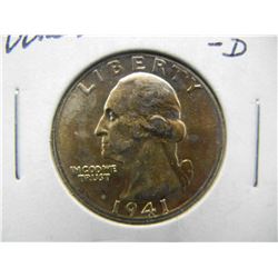1941 D Washington Quarter
