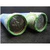 Image 3 : 2005 P and D Mint Wrapped Rolls of Westward Journey Ocean View Nickels.  GEM.