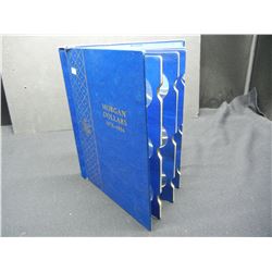 Empty 1878-1886 Morgan Dollar Whitman Bookshelf Album.  Nice condition.