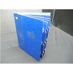 Empty 1878-1886 Morgan Dollar Whitman Bookshelf Album.  Nice condition.