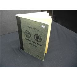 Empty Mercury Dime 1916-45 Library of Coins Album.  Great shape. Best Album!