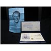 Image 1 : Reagan Inauguration First Day Cover with limited edition 10K Gold coin.  Also contains a complete co