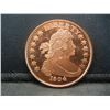 Image 1 : 1804 Bust Dollar pure copper troy ounce.  GEM Proof like.