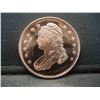 Image 1 : Capped Bust pure copper troy ounce.  GEM Proof like.