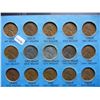Image 2 : 1941-58 Wheat Cent set in folder complete P/D/S.  37 memorials complete through 75 P.  No varieties.