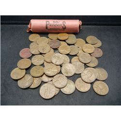 (2) rolls circulated Lincolns:  1947-s and 1950-S.  These are nice.