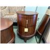 Image 2 : SCHNADIG OVAL SINGLE DRAWER COCKTAIL TABLE & 2 DRAWER END TABLE