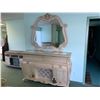 Image 1 : MICHAEL ARMINI LAVELLE 3 DRAWER 2 DOOR SIDEBOARD WITH WALL MIRROR