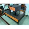 Image 1 : COSMOPOLITAN 2 TONE 2 DRAWER STORAGE COCKTAIL TABLE & END TABLE