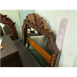 GOLD TRIM SEA SHELL LARGE FRAME DRESSER MIRROR