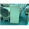 Image 3 : MICHAEL ARMINI CHATEAU CLAW FOOT 10 PCS DINNING SET INCLUDING: TABLE, 3 LEAFS, & 6 WOOD & FABRIC