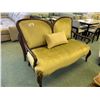 Image 1 : AICO IMPERIAL COURT LOVE SEAT WITH CUSHION & COCKTAIL OTTOMAN