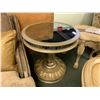Image 2 : COMPOSITIONS GOLD & GLASS COCKTAIL TABLE & END TABLES