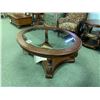 Image 1 : MICHAEL ARMINI VICTORIA PALACE OVAL COCKTAIL TABLE & 3 TIER END TABLE