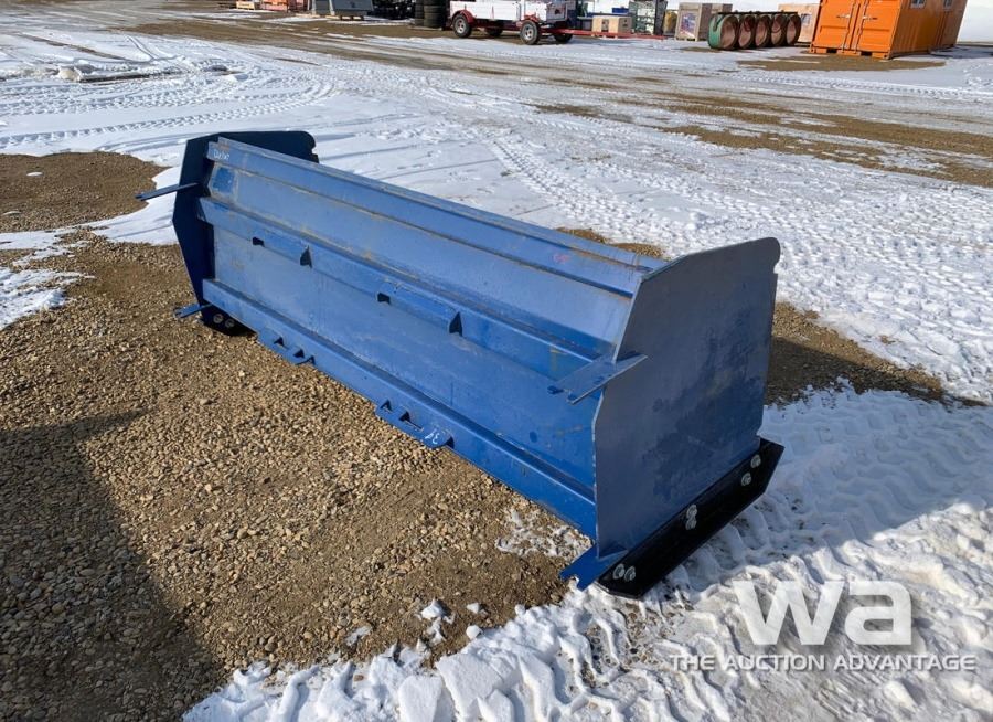 (UNUSED) 8 FT. SKID STEER SNOW PUSHER