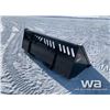 Image 3 : (UNUSED) 84" SKID STEER SNOW BUCKET