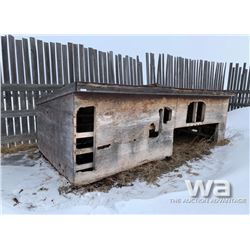 8 X 16 FT. CALF SHELTER