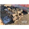 Image 1 : (3) PALLETS 4" LOAD STRAPS