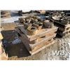 Image 1 : (3) PALLETS 4" LOAD STRAPS