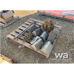 24.5 TRUCK CHAINS, WHEEL BLOCKS