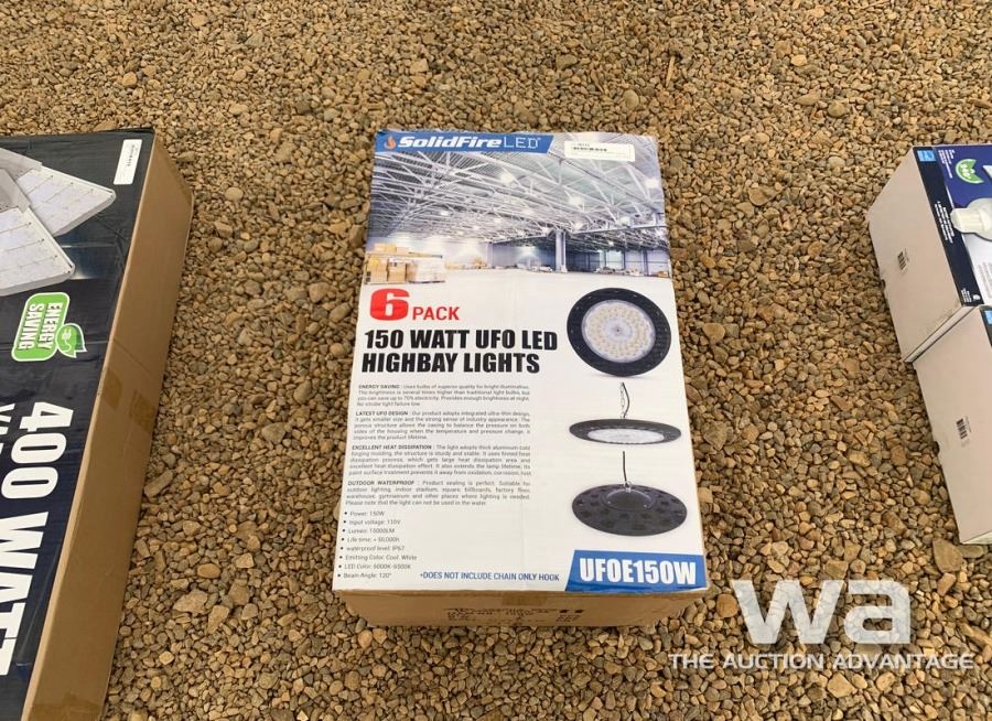 SOLIDFIRE LED 150 WATT UFO LED HIGHBAY LIGHTS